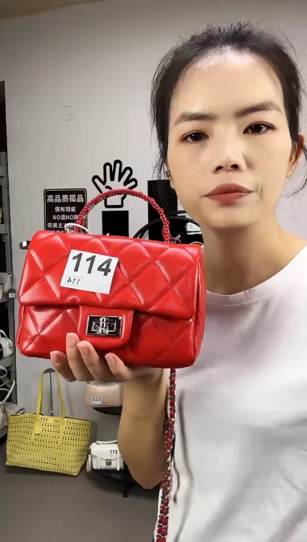 牛皮（革）广州小众轻奢女包12