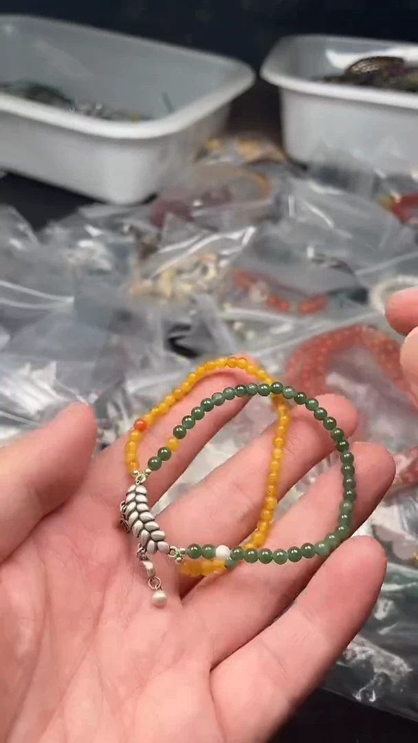 手链未镶嵌和田玉多样性发货拍一发一