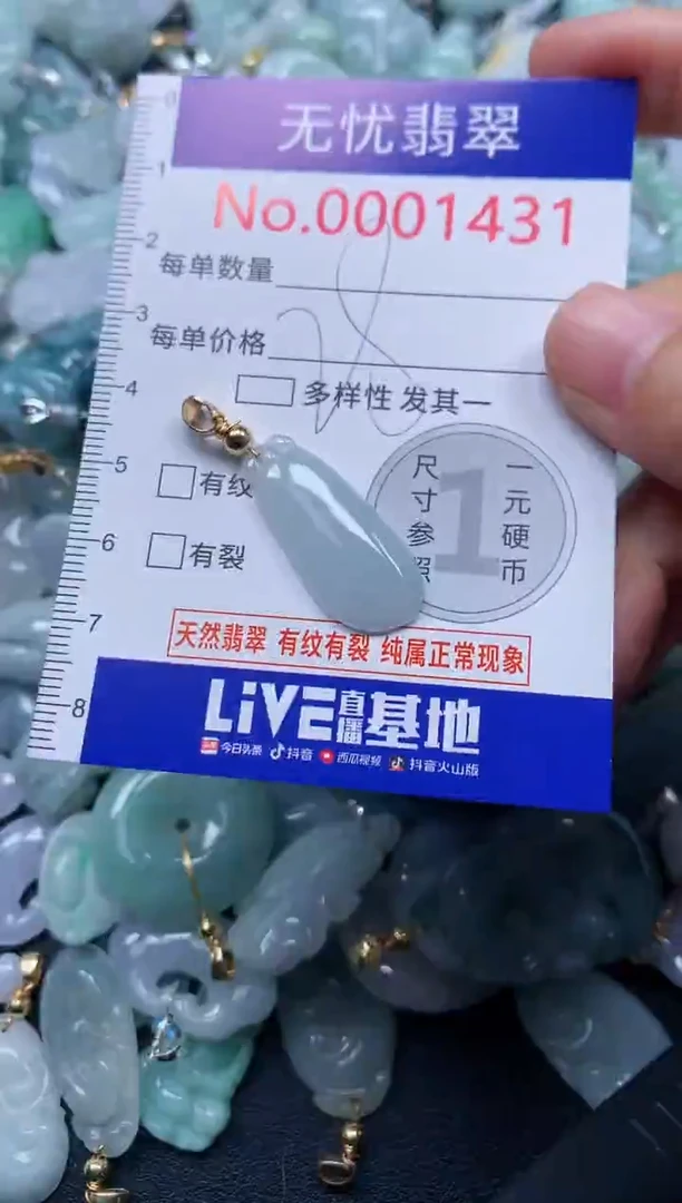 颈饰未镶嵌翡翠1431
