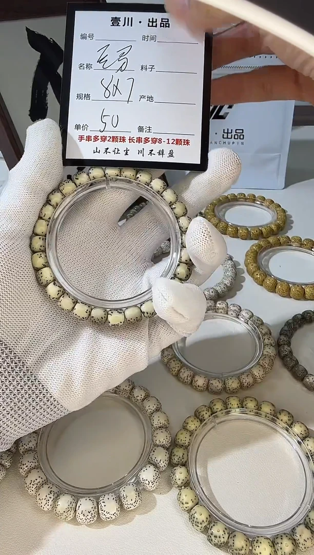 手串星月菩提【一物一图】河豚