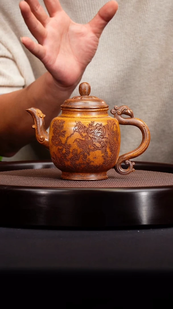 茶壶紫砂宜兴紫砂原矿壶