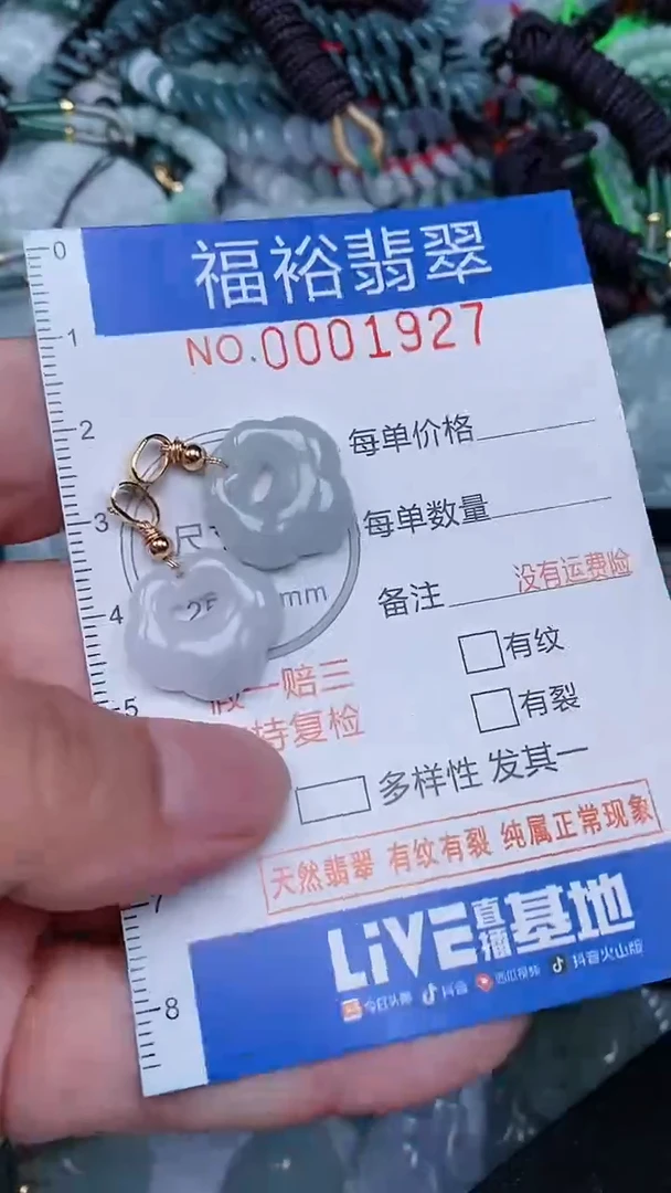 翡翠未镶嵌颈饰...0001927