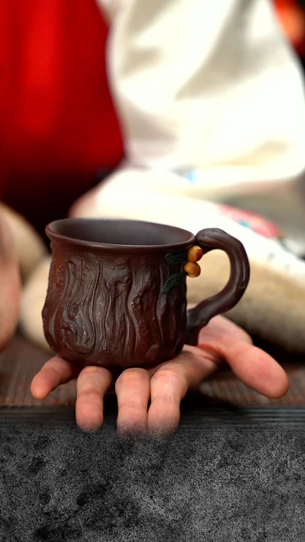 【闪购商品】紫砂茶壶手把杯紫砂
