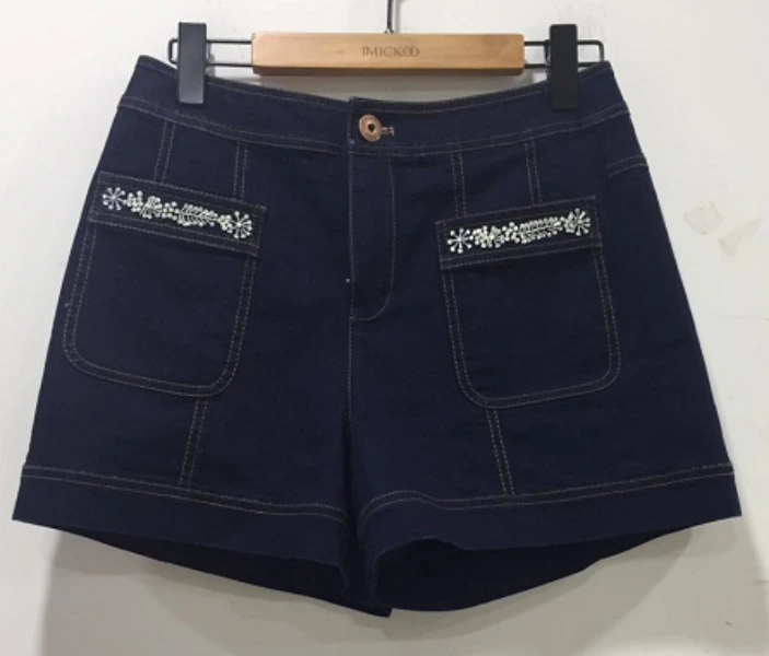 觅可夏季牛仔短裤