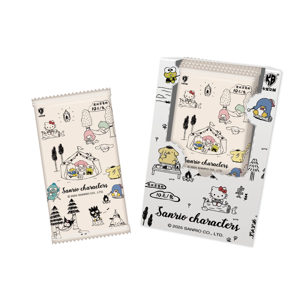 宝宝巴士 卡宝文创三丽鸥珍藏卡第二弹10米包 收藏卡牌盲盒