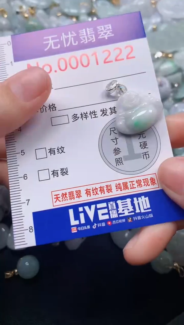 颈饰未镶嵌翡翠1222