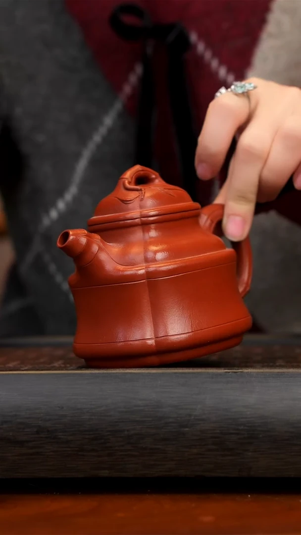 【闪购商品】紫砂茶壶宜兴紫砂四方竹鼎