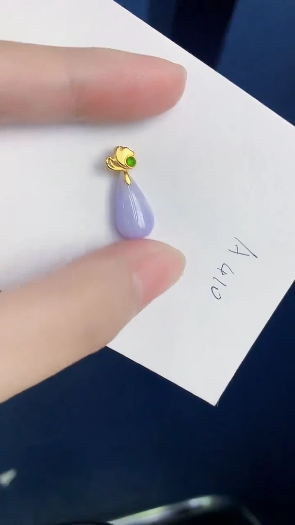 颈饰未镶嵌翡翠天然翡翠缅甸A货