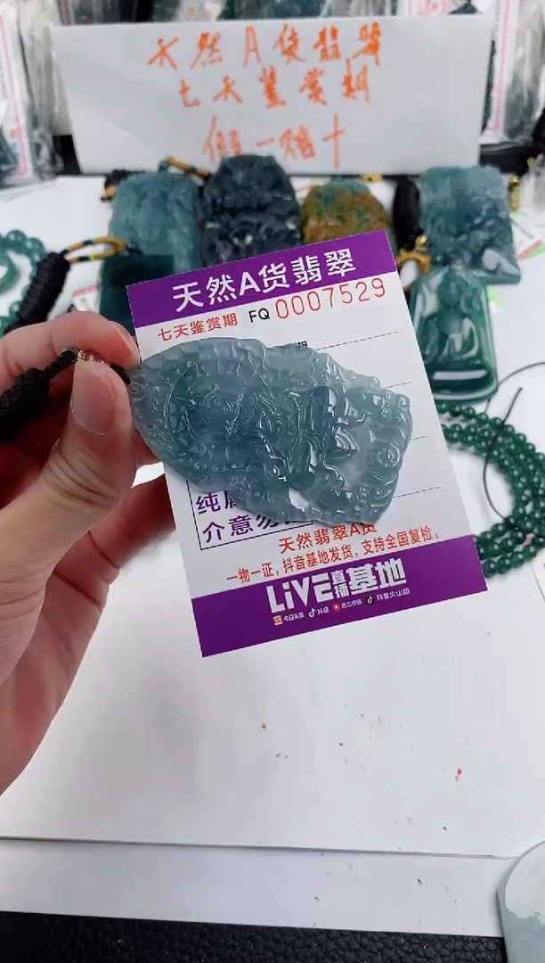 颈饰未镶嵌翡翠