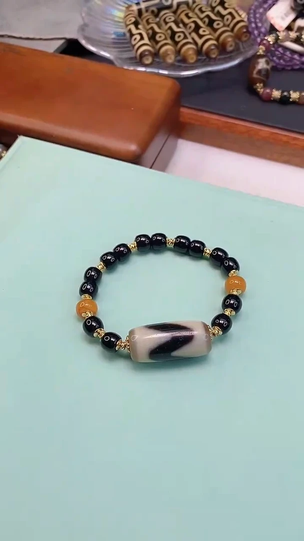 未镶嵌手链玛瑙/玉髓（覆膜）Y20351（拍一发一）多样性发货