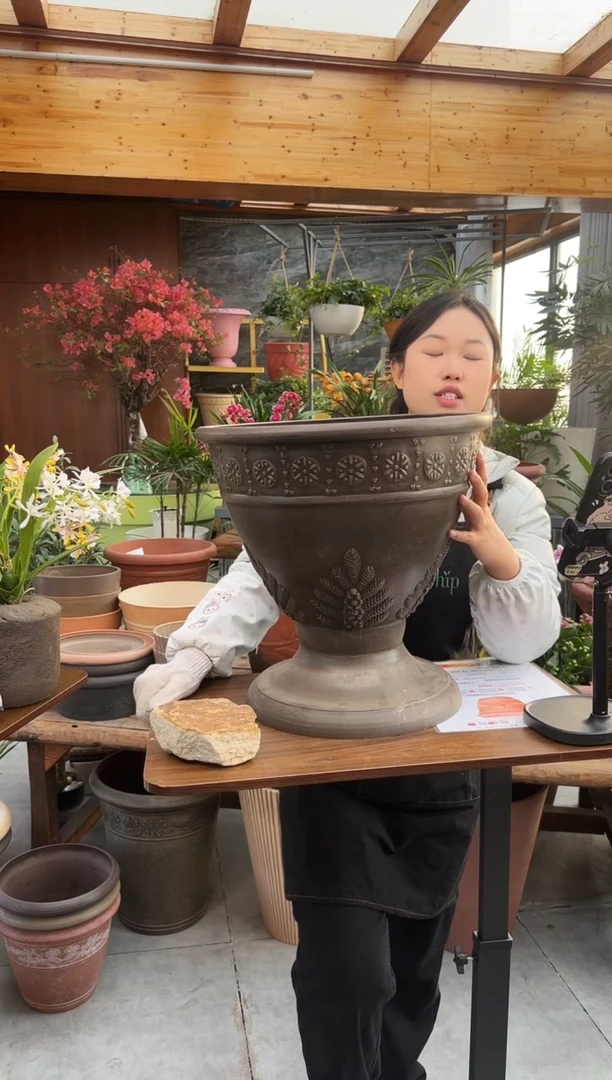 40*39.5/10G40/巧克力可拆卸手工酒杯花盆