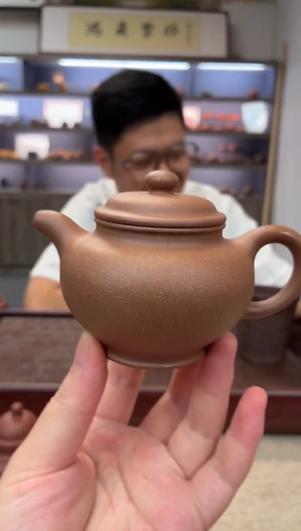 茶壶紫砂老段泥 掇只 小
