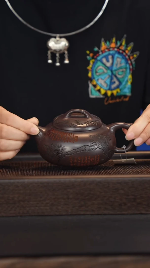 茶壶紫砂宜兴紫砂壶h4247