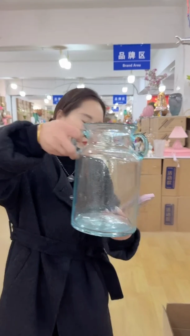 【闪购商品】无铅玻璃洛芙花器-k-早18