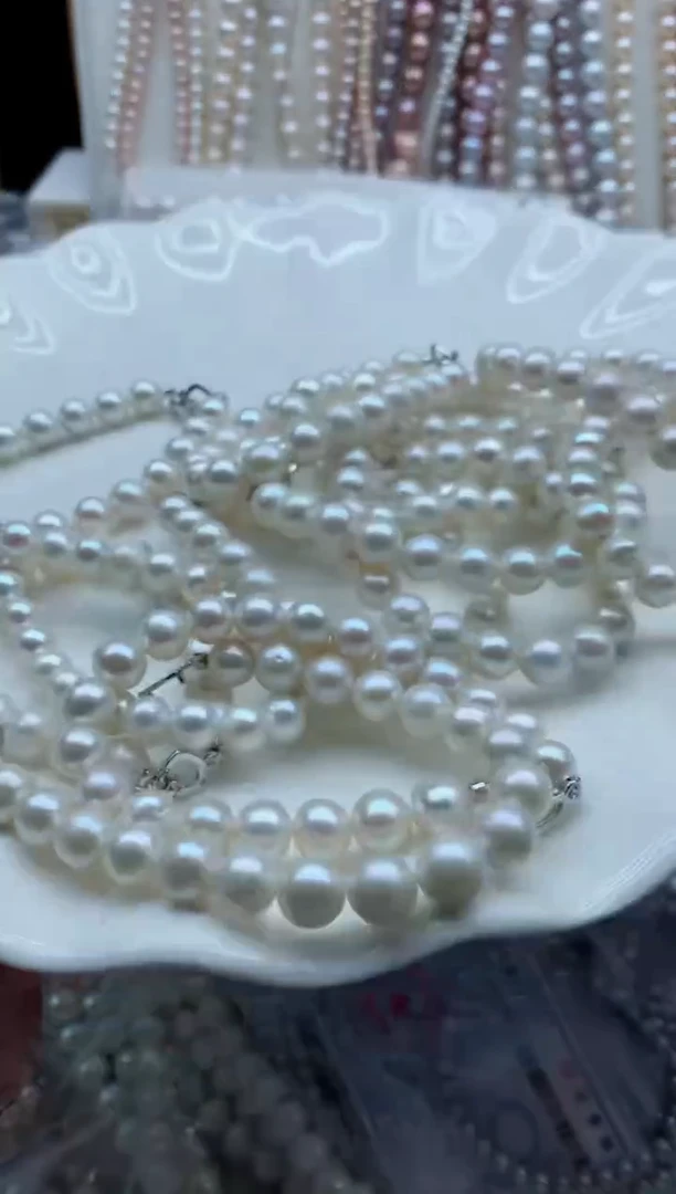 合金手链淡水珍珠多样性发其一，非无暇