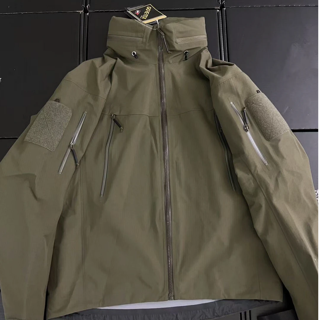 【无标】军冲台州户外硬壳冲锋衣防水防风舒适休闲夹克外套男女同款