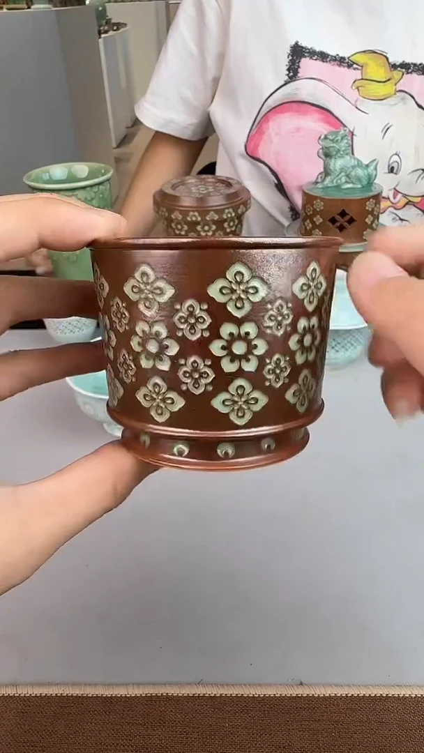 青瓷手工茶器包邮