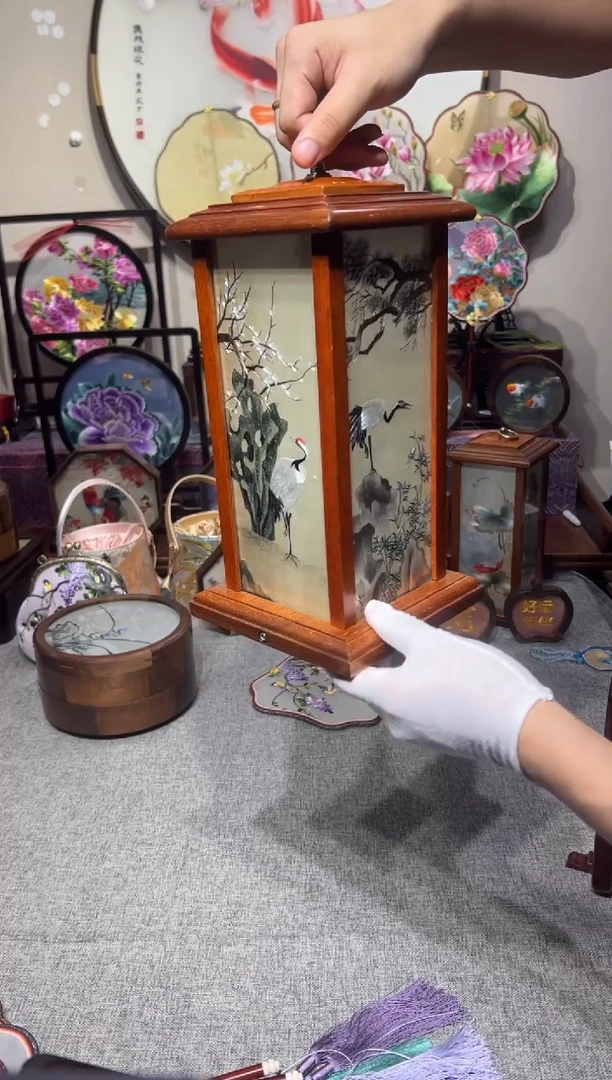 织绣纯手工双面绣