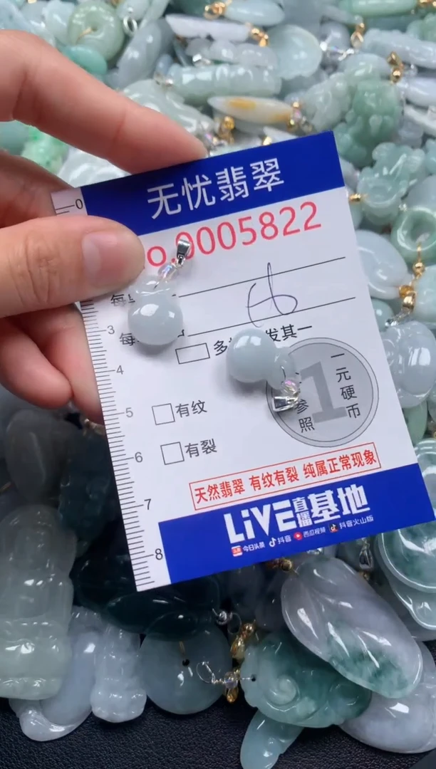 颈饰未镶嵌翡翠5822