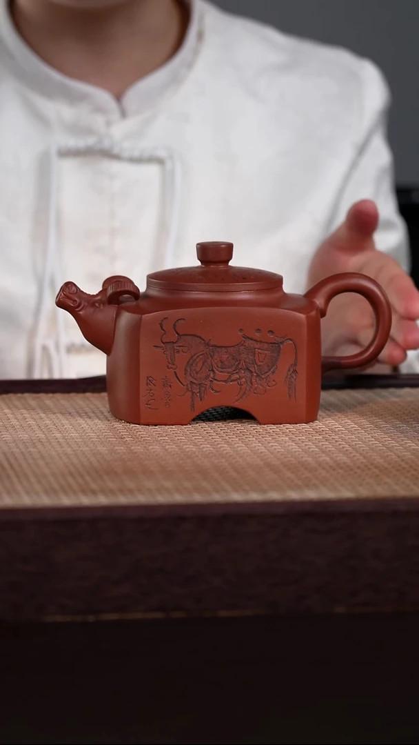 茶壶紫砂紫泥 480cc