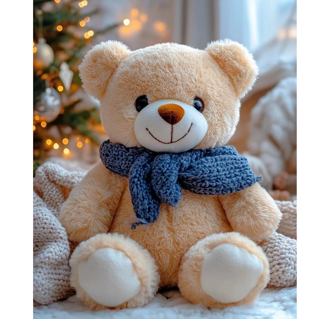 胖胖百货 根据主播提示下单毛绒熊