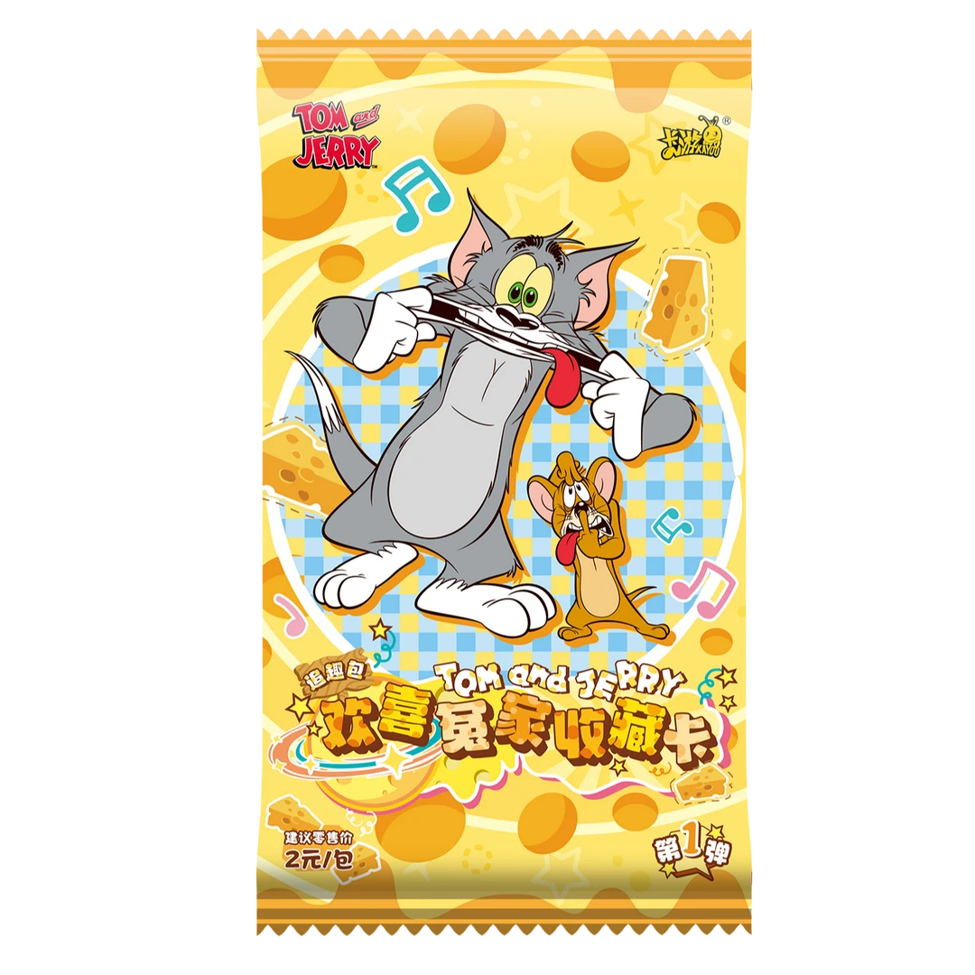 【狂风/大胃王】卡游猫和老鼠元追趣包（2）收藏卡（主播代拆）