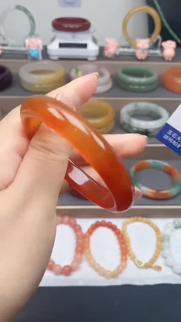 玛瑙/玉髓手镯未镶嵌1-53+多样性发货看清圈口下单