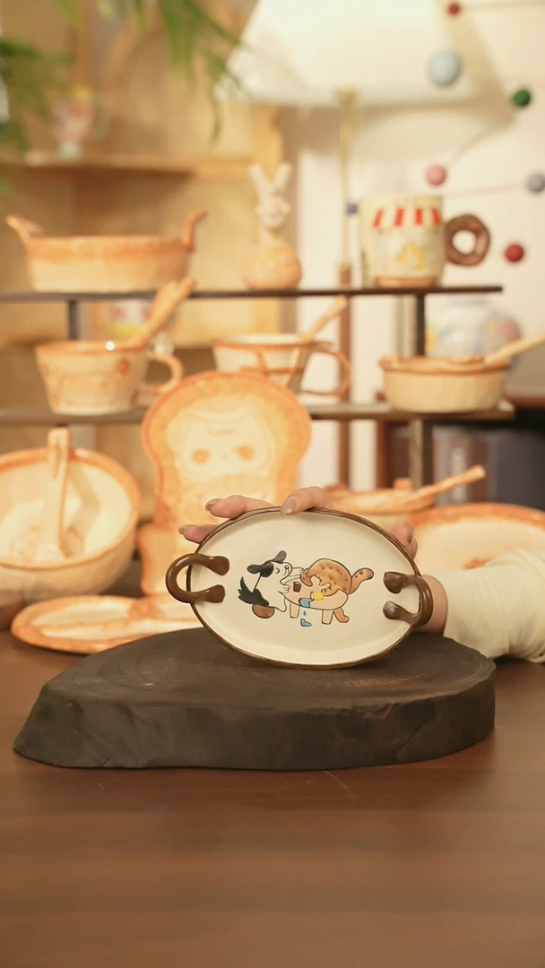 摆件景德镇原创手工陶瓷