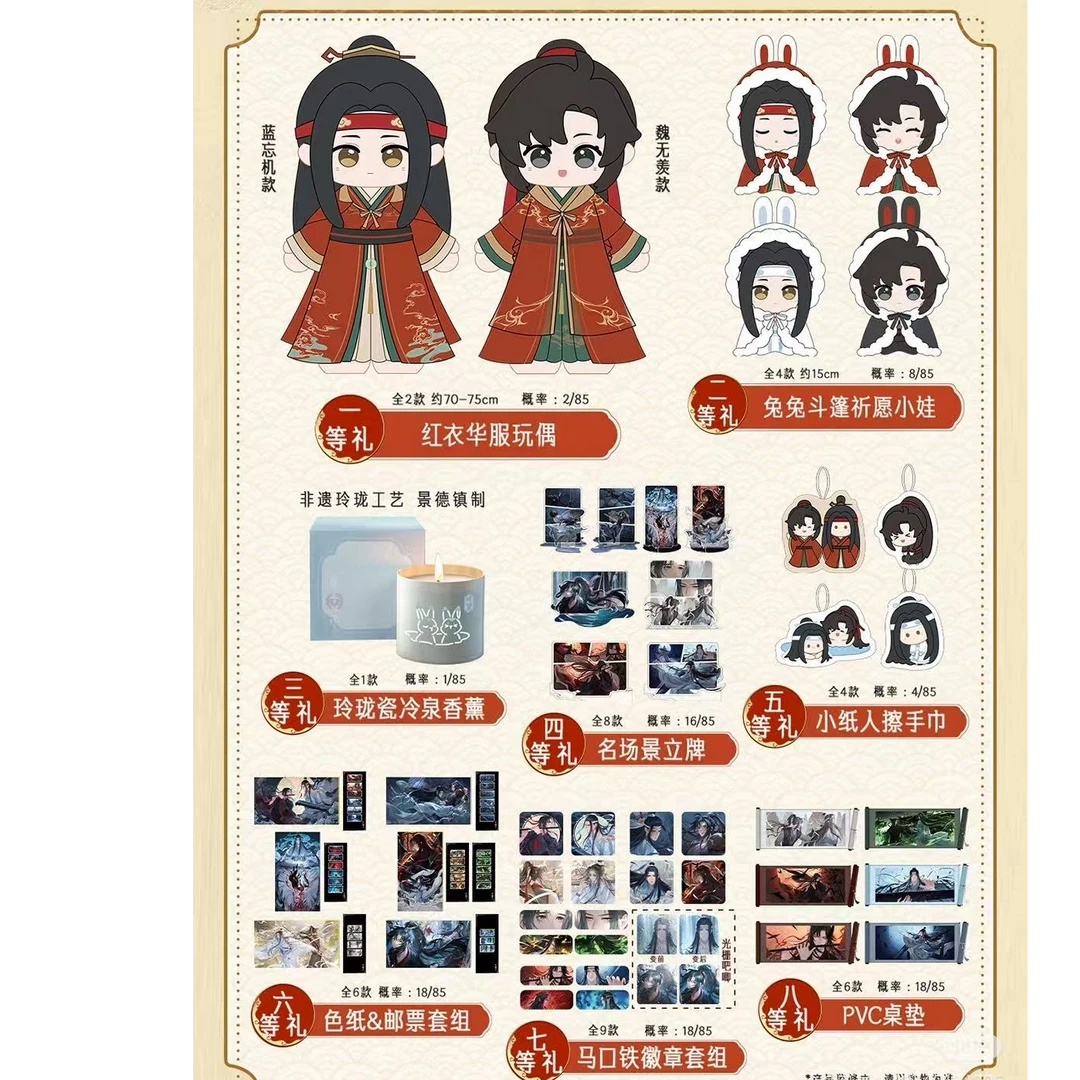 【潮品集X魔道祖师】重逢礼-上卷-心愿赏盲盒