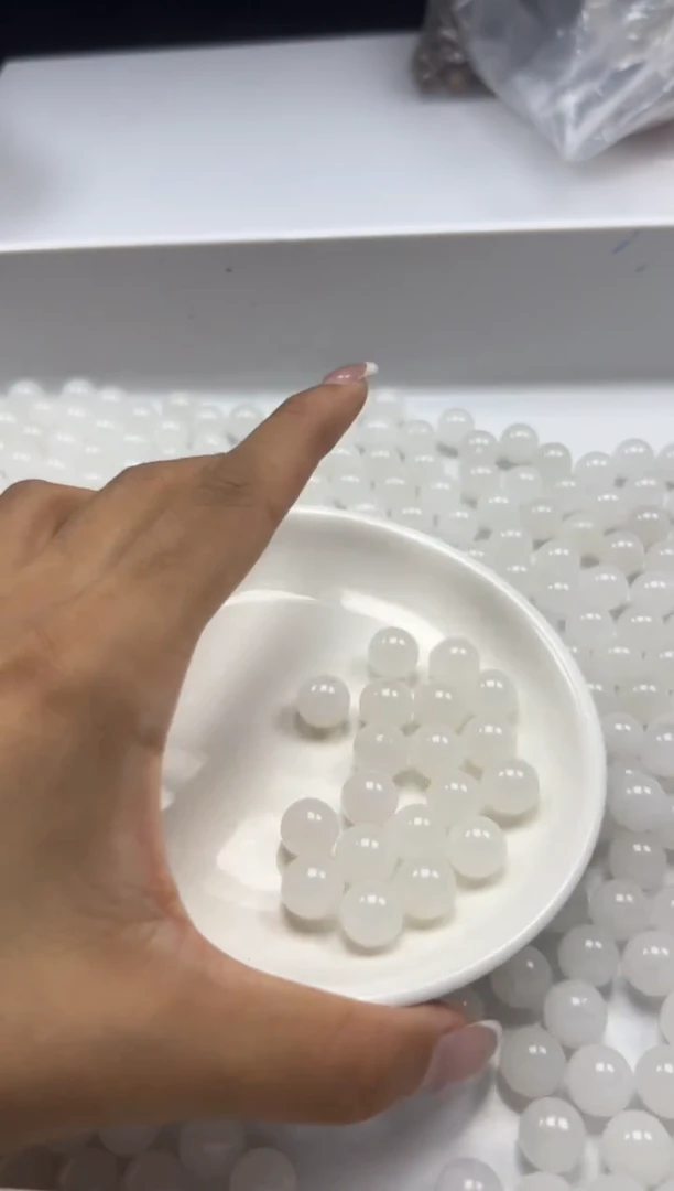 和田玉未镶嵌颈饰w626白玉10mm*10颗