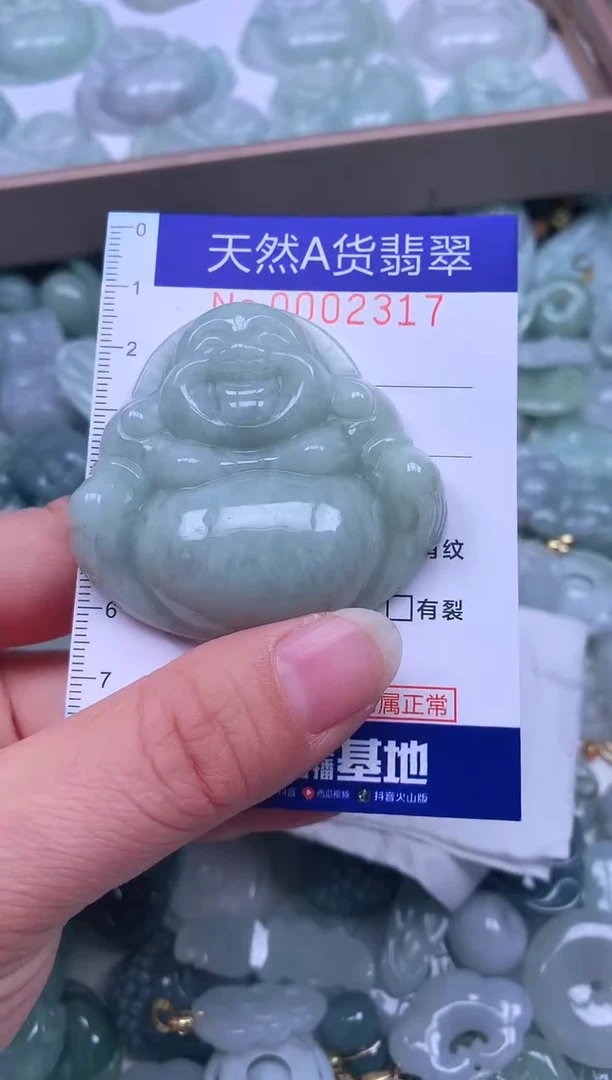 颈饰未镶嵌翡翠天然翡翠