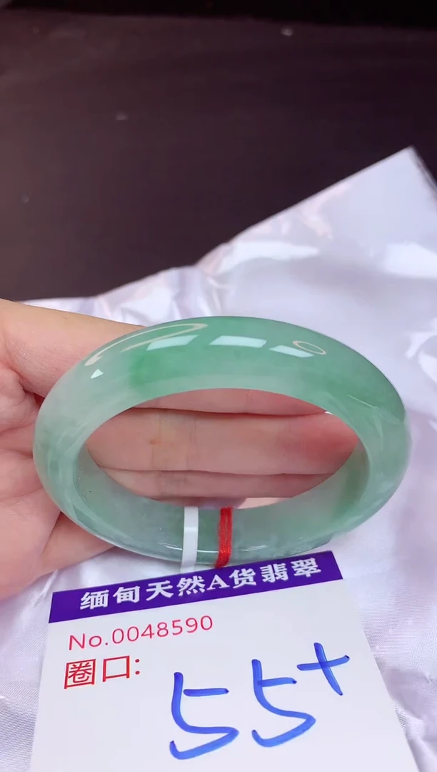 未镶嵌手镯翡翠55