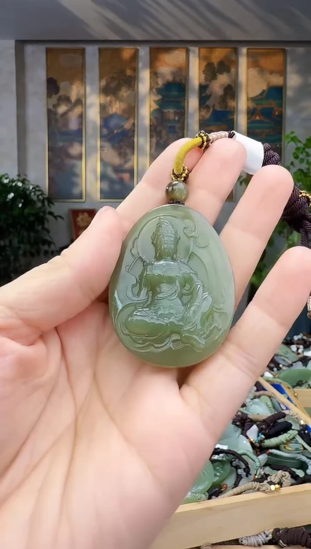 未镶嵌和田玉挂件拍一发一