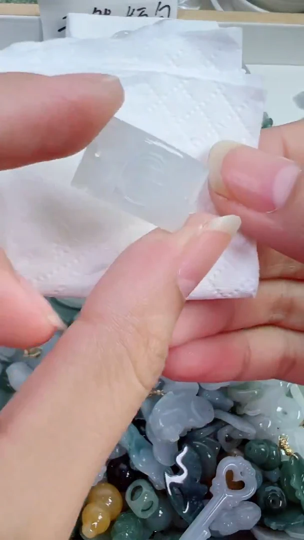 散珠翡翠304号链接，A货翡翠
