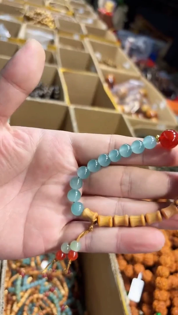 白玉菩提手串精品文玩手串（多样性）