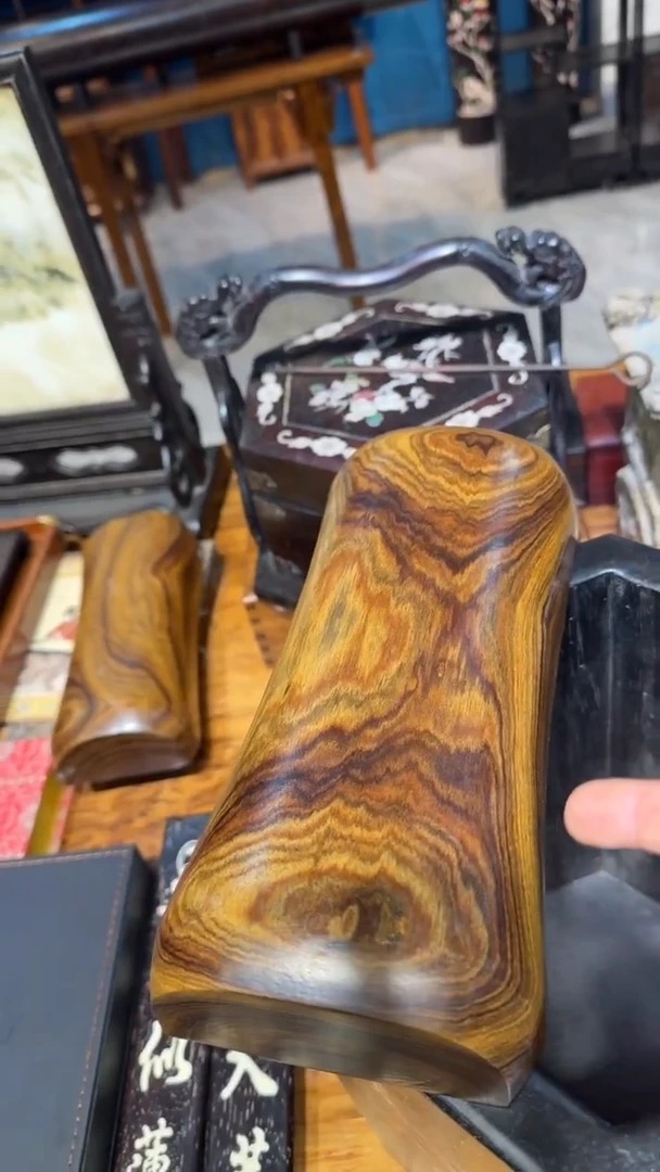 木颈椎枕纹理不一默认发货