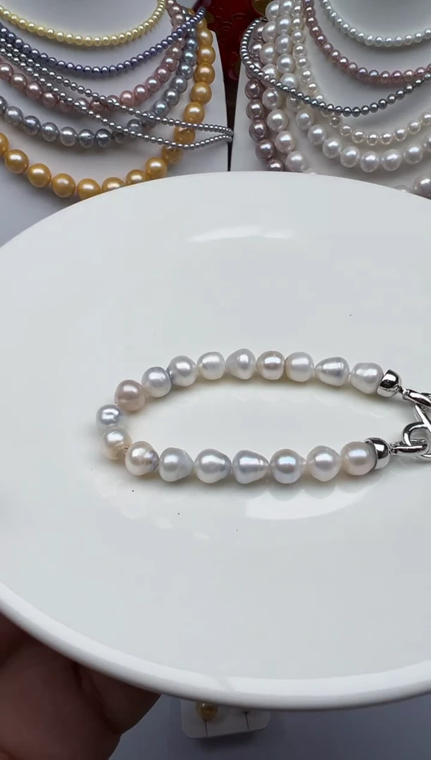 淡水珍珠未镶嵌颈饰1