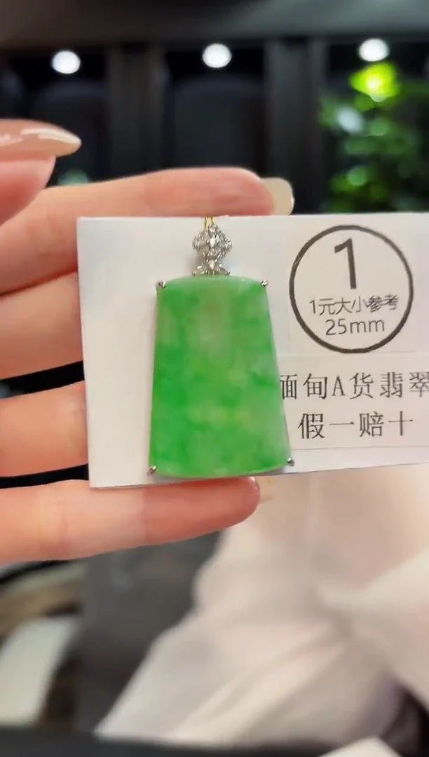 吊坠(不含链)未镶嵌翡翠 缅料A货/支持复检/一件