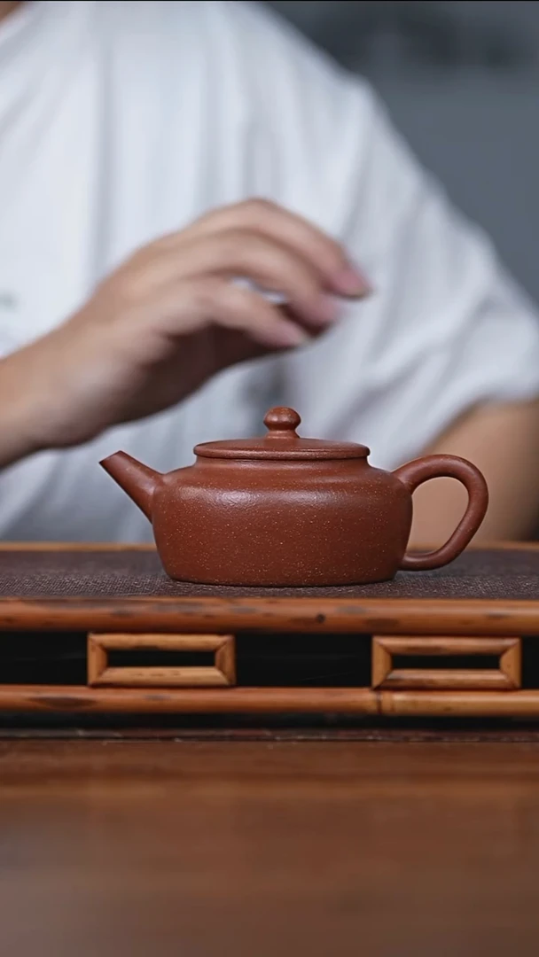 茶壶紫砂国庆中秋福利款 扁晨 180cc