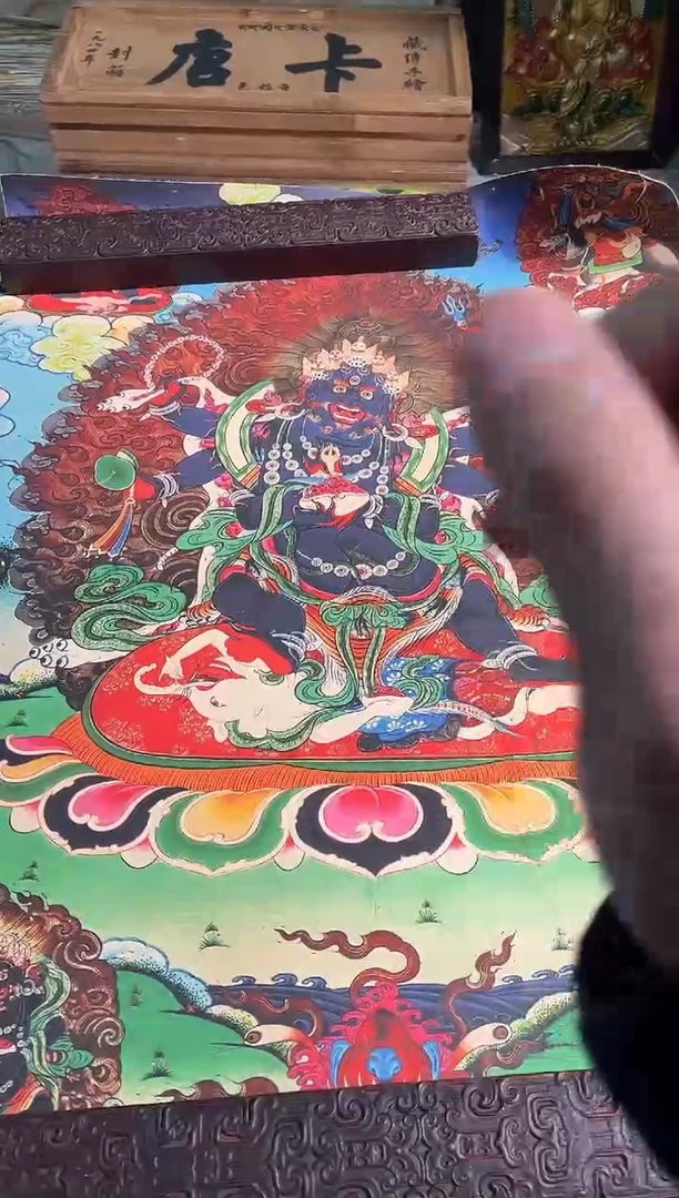 卷轴画路路的唐卡tk160