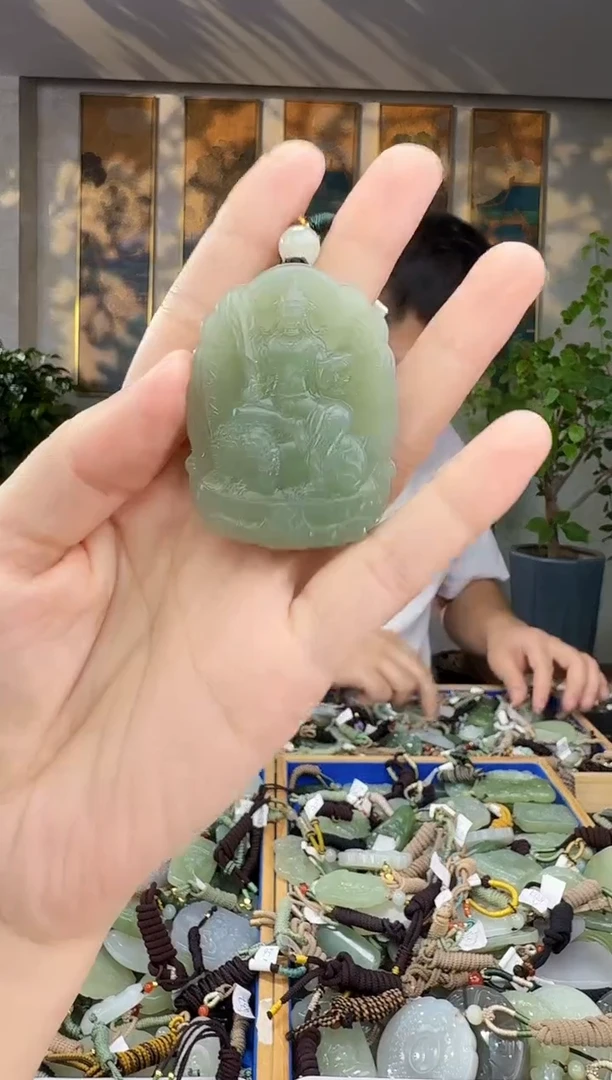 未镶嵌和田玉挂件拍一发一