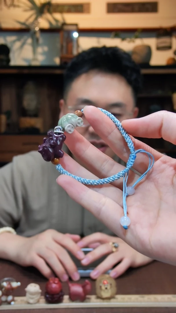 石英质玉手绳未镶嵌阿拉善玛瑙手绳LZY