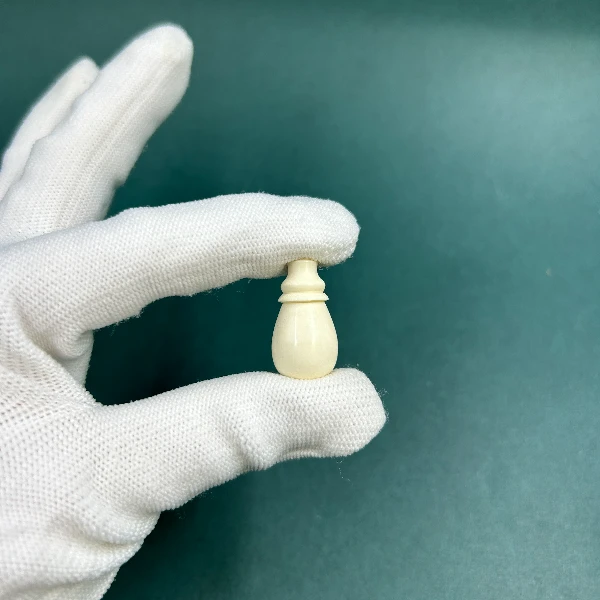 M1396天然猛犸牙猛犸宝瓶三通支持鉴定假一罚四
