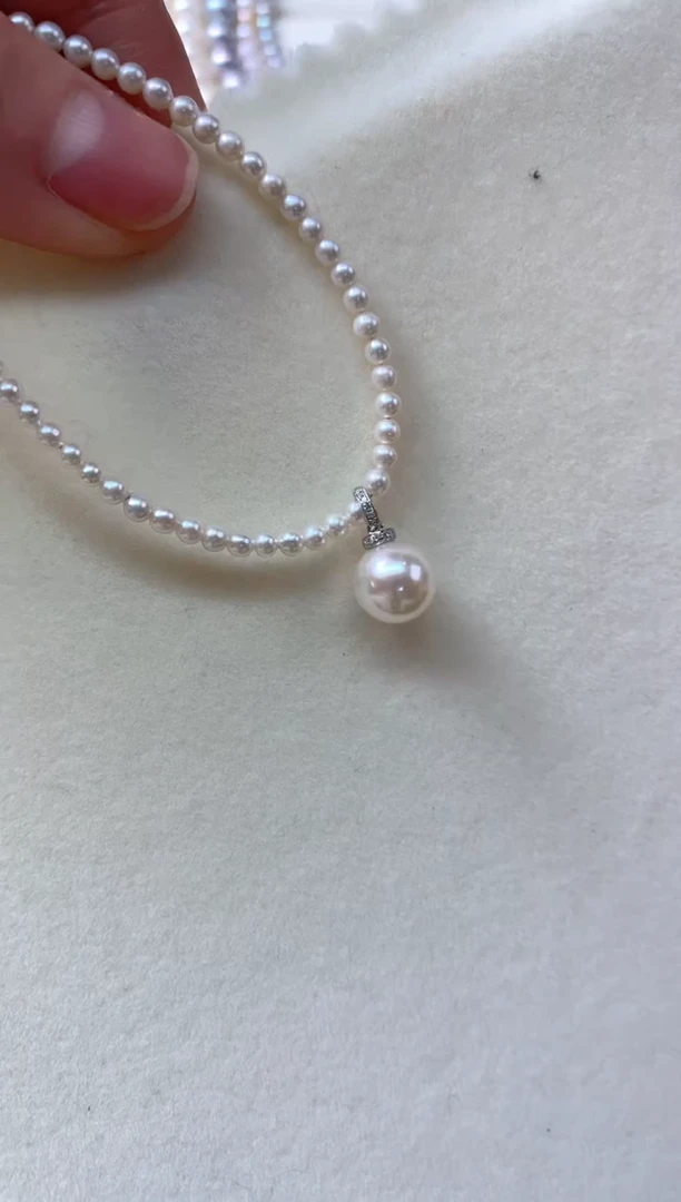 【闪购商品】海水珍珠吊坠（不含链）18K金镶嵌S405|1580