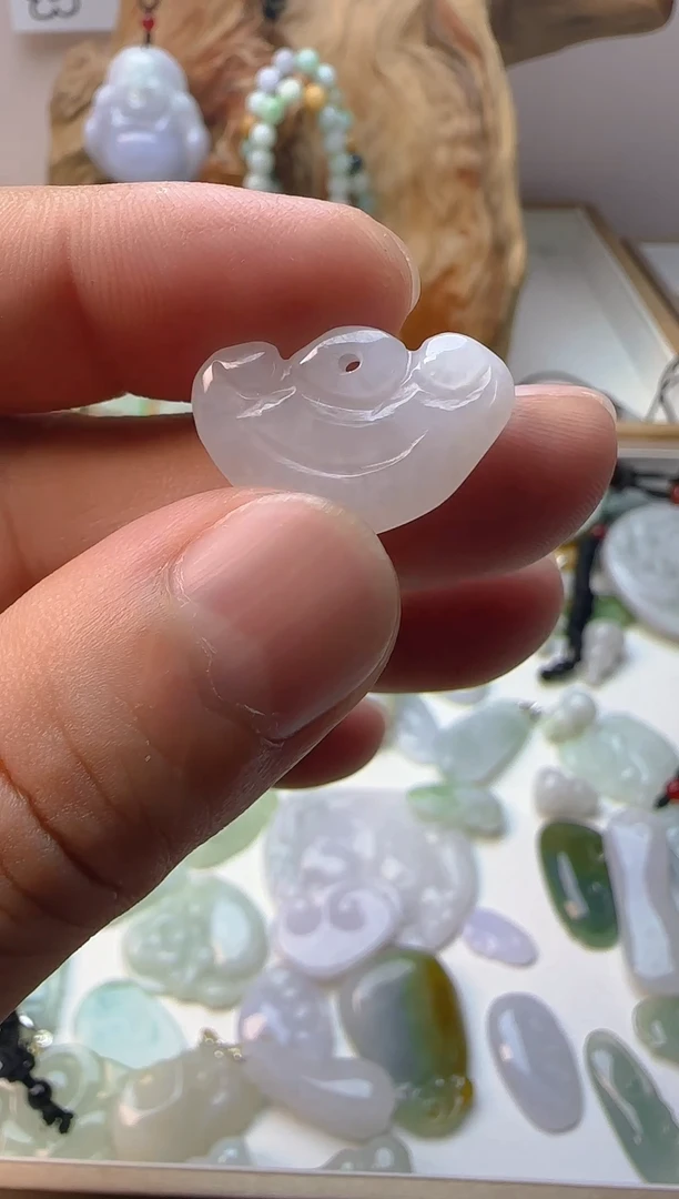 颈饰未镶嵌翡翠翡翠