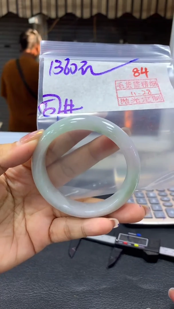 未镶嵌定制翡翠毛货需精细抛光+拍一发一+84