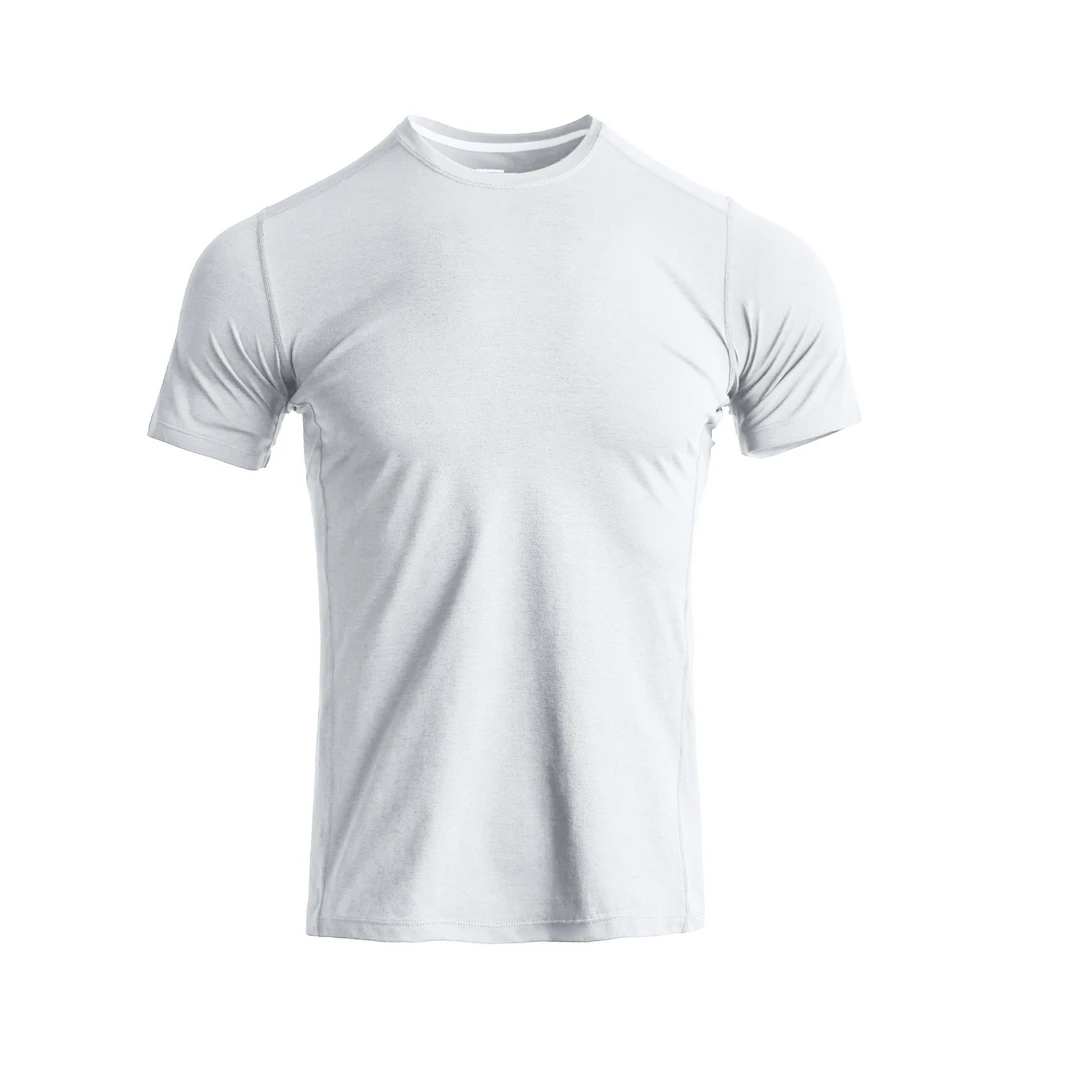 压轴神T！舒适透气！户外男士运动跑步健身休闲短袖T恤8136