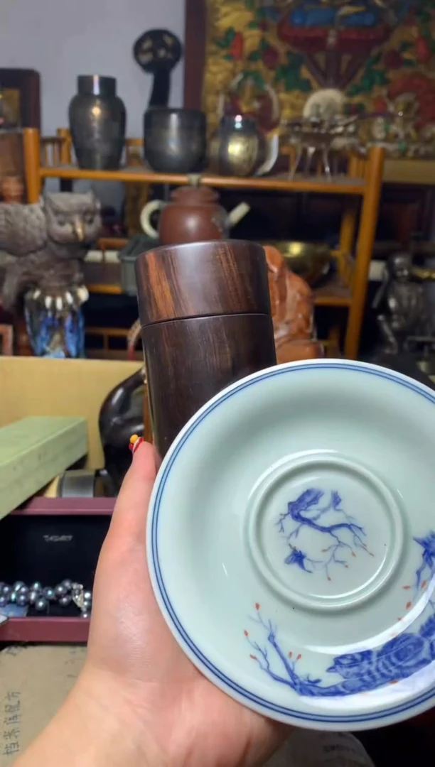 紫砂盖碗瓷器默认微瑕瓷器