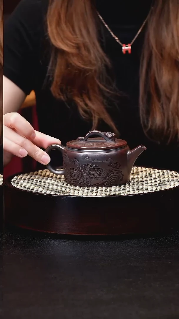 茶壶紫砂宜兴茶壶H550708