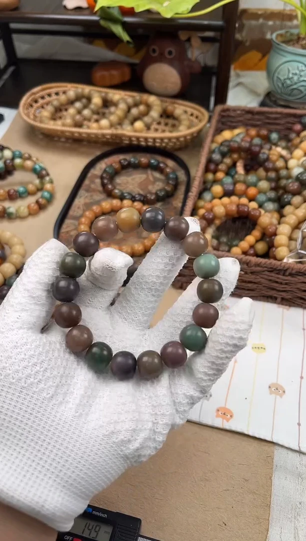 手串菩提根/象牙果a587卡15 干磨孔一般